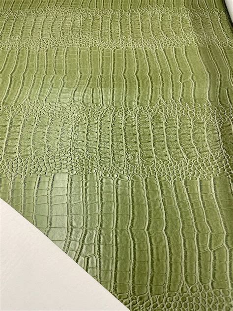 metallic crocodile vinyl fabric|crocodile print vinyl.